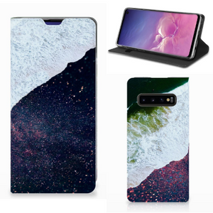 Samsung Galaxy S10 Stand Case Sea in Space