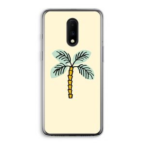 Palmboom: OnePlus 7 Transparant Hoesje