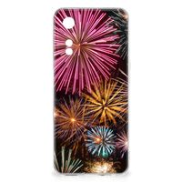 OPPO A78 5G | A58 5G Silicone Back Cover Vuurwerk - thumbnail