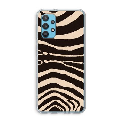 Arizona Zebra: Samsung Galaxy A32 4G Transparant Hoesje