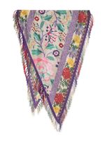 Pierre-Louis Mascia foulard Aloe en soie - Violet Pierre-Louis Mascia foulard Aloe en soie - Violet