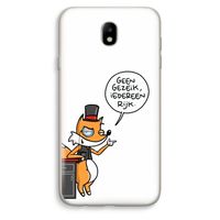 Geen Gezeik: Samsung Galaxy J7 (2017) Transparant Hoesje