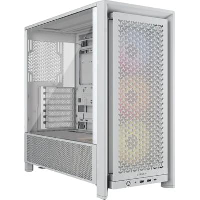 ATX Semi-toren BehuizingCorsair 4000D RS ARGB Wit