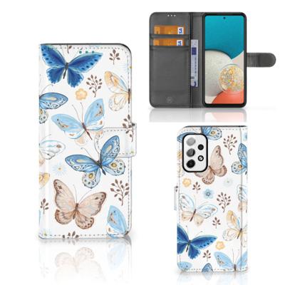 Telefoonhoesje | Met pasjeshouder | voor Samsung Galaxy A73 5G Vlinder