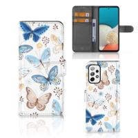 Telefoonhoesje | Met pasjeshouder | voor Samsung Galaxy A73 5G Vlinder