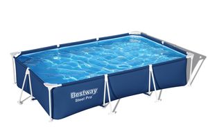 Bestway Steel Pro Rechthoekig Bovengronds Zwembad 3,00 m x 2,01 m x 66 cm