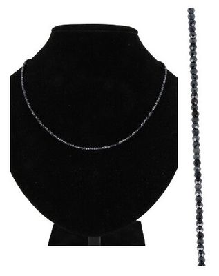 Edelstenen Ketting Spinel Zwart met Coating - Summer Vibes
