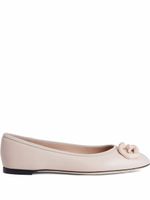 Giuseppe Zanotti escarpins en cuir Amur à patch logo - Rose