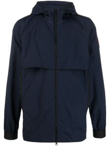 Canada Goose veste Faber Wind à capuche - Bleu