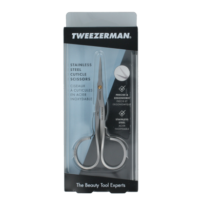 Tweezerman Nagelriemschaar stainless steel 1 Stuks Tweezerman Nagelriemschaar stainless steel 1 Stuks