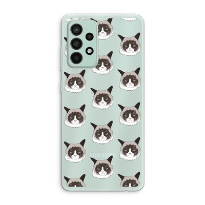 It's a Purrr Case: Samsung Galaxy A52s 5G Transparant Hoesje