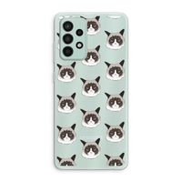 It's a Purrr Case: Samsung Galaxy A52s 5G Transparant Hoesje
