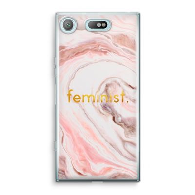 Feminist: Sony Xperia XZ1 Compact Transparant Hoesje