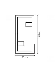 Besselink licht F614120-21 wandverlichting E27 LED