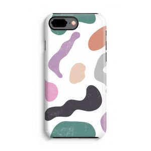 Memphis Shapes: iPhone 8 Plus Tough Case