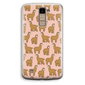 Alpacas: LG K10 (2016) Transparant Hoesje