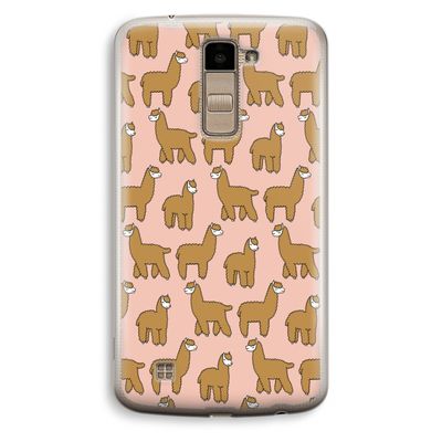 Alpacas: LG K10 (2016) Transparant Hoesje