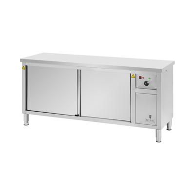 Warmhoudkast - 180 x 60 x 85 cm - 30 tot 80 °C - Royal Catering