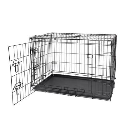 Nobleza Bench voor hond en kat - Metaaldraad - Zwart - XL