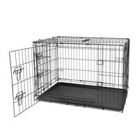 Nobleza Bench voor hond en kat - Metaaldraad - Zwart - XL