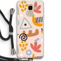 Abstract: Samsung Galaxy J6 (2018) Transparant Hoesje met koord
