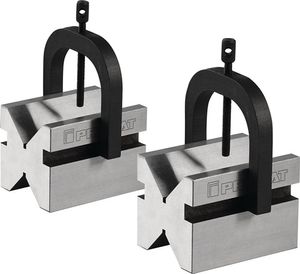 Promat Paar dubbele prisma&apos;s | voor d. 5-50 mm | staal L75xB55xH55mm | tolerantie ± 0,004 mm - 4000851481 4000851481