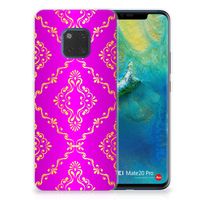 Siliconen Hoesje Huawei Mate 20 Pro Barok Roze - thumbnail