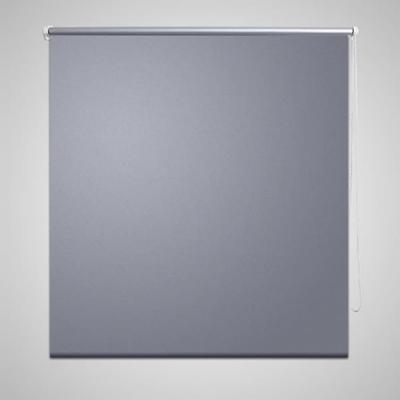 Rolgordijn verduisterend 140 x 175 cm grijs