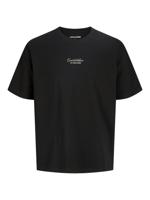 Jack - Jones Jjart Print Tee Ss Crew Neck Print T-shirts 4889251 Black