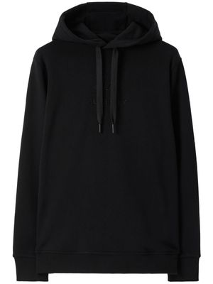 Burberry hoodie en coton à logo EKD brodé - Noir