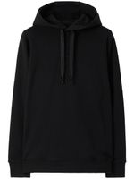 Burberry hoodie en coton à logo EKD brodé - Noir