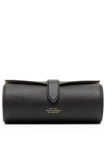 Smythson étui de montre Panama - Noir Smythson étui de montre Panama - Noir