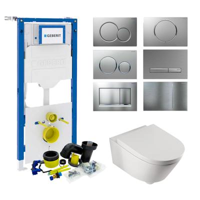 Geberit UP320 Toiletset | BWS Metro 56cm | Sigma Drukplaat