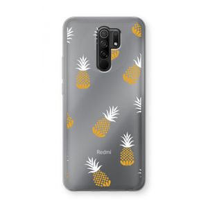 Ananasjes: Xiaomi Redmi 9 Transparant Hoesje