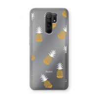 Ananasjes: Xiaomi Redmi 9 Transparant Hoesje