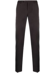 PT Torino mid-rise tapered trousers - Marron