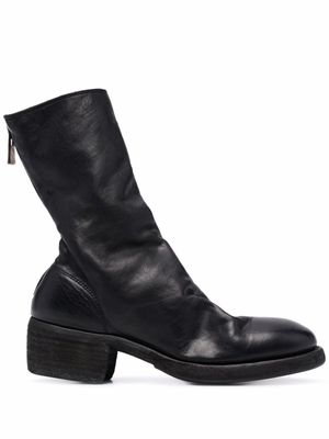 Guidi bottes 788z zippées - Noir