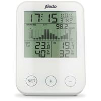 Alecto Weerstation met draadloze sensor Zwart / Grijs - WS-1200 Alecto Weerstation met draadloze sensor Zwart / Grijs - WS-1200