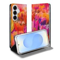 Bookcase Hoesje Samsung Galaxy S26 Tulips