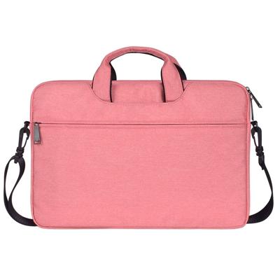 ST01S waterdichte Oxford doek verborgen draagbare riem een-schouder handtas voor 13 3 inch laptops (roze)