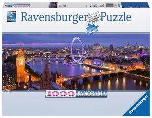 Ravensburger Londen bij Nacht Panorama Puzzel 1000st.