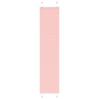 Pliss rolgordijn 40x200 cm stofbreedte 39,4 cm polyester roze