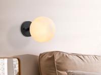 Wandlamp GIANNI 1 lamp zwart