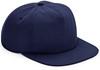 Beechfield CB64N Organic Cotton Unstructured 5 Panel Cap - Oxford Navy - One Size