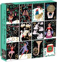 Twelve Days Of Christmas Puzzle (500 Piece) - Puzzel;Puzzel (9780735356894) - thumbnail