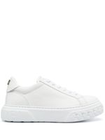 Casadei baskets en cuir - Blanc