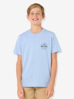 T-shirt STAPLE RIP CURL blauw