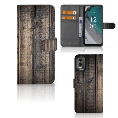 Nokia C32 | Book Style Case | Steigerhout