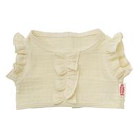 Heless Poppen wikkelrok ecru met ruches, 28-35 cm