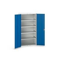 Bott Verso Systeemkast | 1050x550x2000mm | 4 Legborden | 2 Deuren | RAL 5010 - 16926267.11 Bott Verso Systeemkast | 1050x550x2000mm | 4 Legborden | 2 Deuren | RAL 5010 - 16926267.11